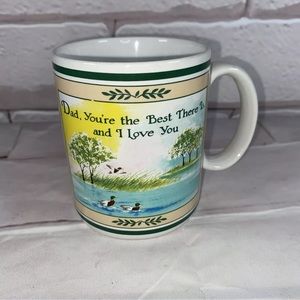 Dad Your The Best There Is Mug Cup by Blue Mountain Arts Papēl 12oz coffee Mug